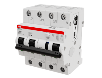 DS203NC B10 A30 Wył. różn.-prąd. z blokiem nadmiarowym,