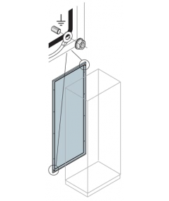 EP2080K Ściana tylna(przód) pełna IS2 2000x800mm(HxW)