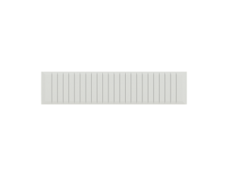 Zaślepka aparatury modułowej 12M MISTRAL41W,