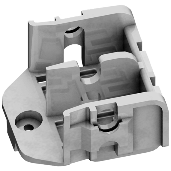 TZ604 Wspornik montazowy dla ram WR i EDF środkowy (gdy EDF, trzeba jeszcze TZ606A)