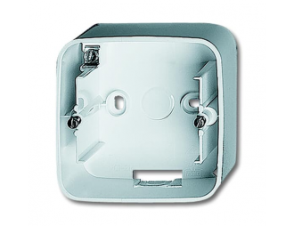 1701-214-500^ADAPTER NADTYNKOWY 1-KROTNY OBUDOWA DO MECHANIZMÓW I POKRYW Z RAMKAMI. -REFLEX-BIAŁY STUDYJNY,