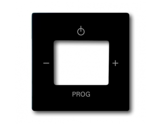 8252-885^POKRYWA DO RADIA CYFROWEGO PODTYNKOWEGO 8215 U. -FUTURE-CZARNY MATOWY,