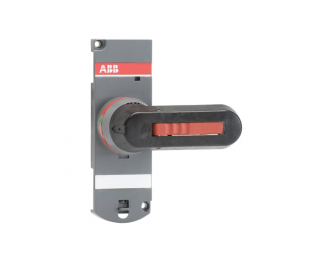 OTV250ECK Rączka czarna do bezpośredniego montażu do OT160…250_C, oznakowanie: I-0-II, blokada kłódkowa w pozycji 0,