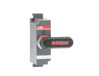 OSV200BK Rączka czarna do bezpośredniego montażu do OS32G...160G, OS200J, oznaczenie: Test OFF-ON/Test-0-I, blokada kłódkowa w,