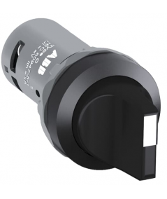 Przełącznik obrotowy 3poz.2NO czarny C3SS2-10B-20