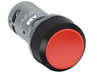 Przycisk monostabilny wklęsły 1NO1NC czerwony CP1-10R-11,