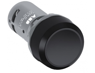 Przycisk monostabilny wklęsły 2NO czarny CP1-10B-20,