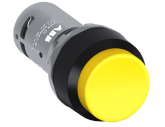 Przycisk wypukły monostabilny 2NO żółty CP3-10Y-20,