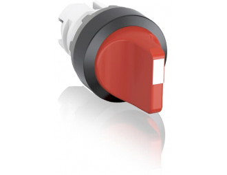 Przełącznik obrotowy 2poz. czerwony M2SS1-10R,