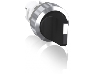 Przełącznik obrotowy 2poz. czarny M2SS2-30B,