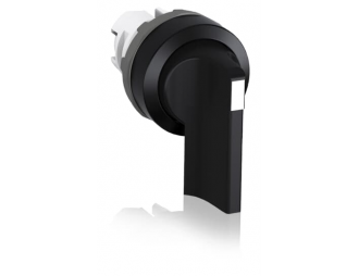 Przełącznik obrotowy 2poz. czarny M2SS4-10B,