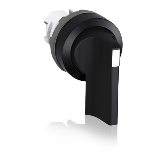 Przełącznik obrotowy 2poz. czarny M2SS4-10B