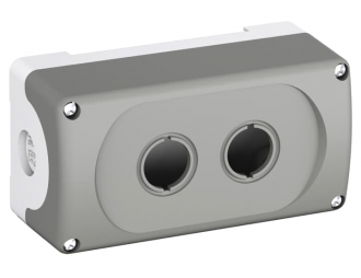 Obudowa 2-otw. szara MEP2-0,
