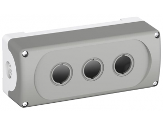 Obudowa 3-otw. szara MEP3-0,