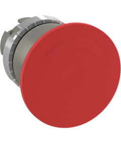 P9MER4RN, przycisk grzybkowy, czerwony, 40mm