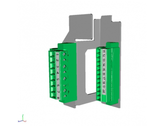 MP-XR00/1-P10 Złącze wielostykowe XR00/1-P10, do styków pom, EFM, MOT,