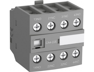 Styk pomocniczy CA4-22U 2NO 2NC,