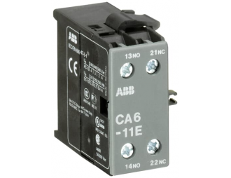 Styk pomocniczy CA6-11E 1NO 1NC,