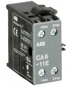 Styk pomocniczy CA6-11E 1NO 1NC
