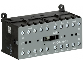 Układ rewersyjny styczników VBC6-30-01-220DC,