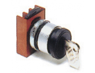 P9MSCD0A95 - łącznik pokrętny z kluczykiem 2 poz. stabilne,