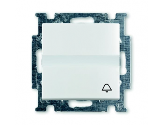 2026 UCN/KL-94-507 PRZYCISK (wizytówka/dzwonek),  BASIC55-BIAŁY ALPEJSKI,