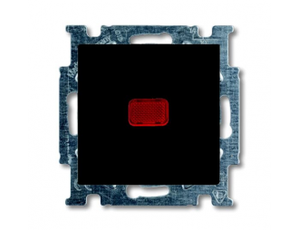 2026 UCN/KL-95-507 PRZYCISK (wizytówka/dzwonek),  BASIC55-CZARNY-CHATEAU,