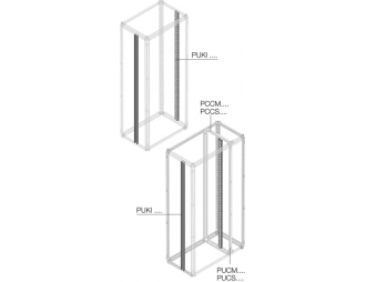Aria 108 płyta montażowa stalowa, ocynkowana 2 mm,