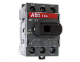 OT25F3 rozłącznik izolacyjny 25A, 3P, napęd z przodu.,