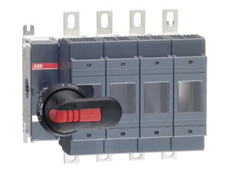 OS250D04N2P rozłącznik z bezpiecznikami . 4-bieg ze zworą, z rączką i wałkiem,