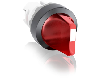 Przełącznik obrotowy 2poz. czerwony M2SS1-11R,