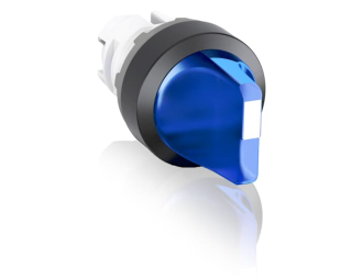 Przełącznik obrotowy 2poz. niebieski M2SS2-11L,