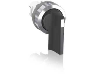 Przełącznik obrotowy 2poz. czarny M2SS4-30B,