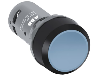 Przycisk monostabilny wklęsły 1NO niebieski CP1-10L-10,