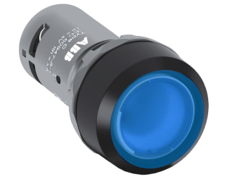Przycisk podświetlany wklęsły 1NO niebieski CP1-12L-10,