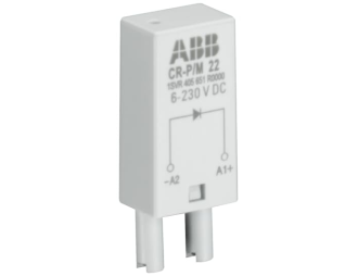 Moduł CR-P/M 92CV warystor i LED zielony, 110-230V AC/DC,