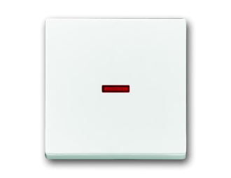 1789-84-500^KLAWISZ Z CZERWONYM OKIENKIEM DO WYŁĄCZNIKÓW: PODTYNKOWEGO, SCHODOWEGO, KRZYŻOWEGO I SCHODOWEGO Z PODŚWIETLENIEM KON,