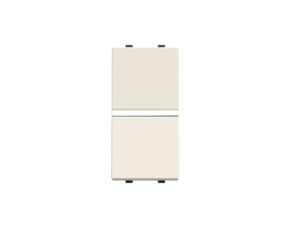 N2101 BL^ŁĄCZNIK POJ. 1MODUŁOWY (MECH.+KLAW.) -ZENIT-BIAŁY,
