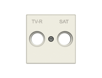 8550,1 BL^POKRYWA GNIAZDA TV-R/SAT,
