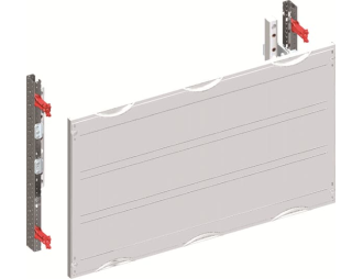 MBD252 Zestaw moduł szynowy (rozstaw 100mm) bez szyn na listw. rozł. bezp. (do samodzielnego montażu),