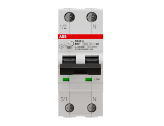 DS201 AC-B32/0,03 Wył. różn.-prąd. z blokiem nadmiarowym,