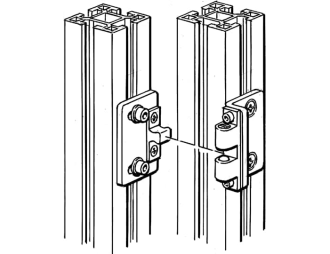 Komp. JSM D11B zatrzask kulowy,