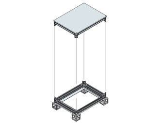 EK8040KN Zestaw góra/dół do IS2 800x400mm,