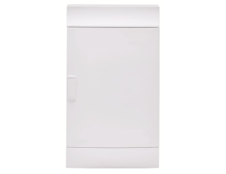 Obudowa MISTRAL41W MultiMedia 2x12 nieprzezroczyste drzwi,