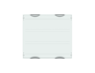 MBK208 zestaw - moduł pod zaciski na szynę DIN (do samodzielnego montażu),