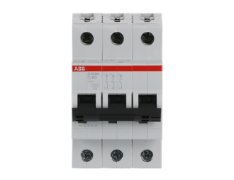 S203M-C40 wyłącznik nadmiarowo-prądowy | 3P | char. C | 40A | 10kA | AC |,