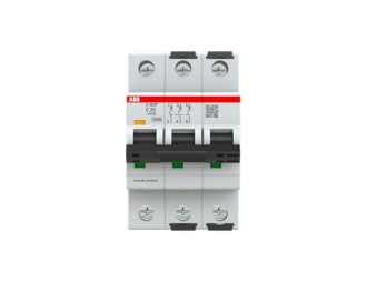S303P-C25 wyłącznik nadmiarowo-prądowy | 3P | char. C | 25A | 25kA | AC |,