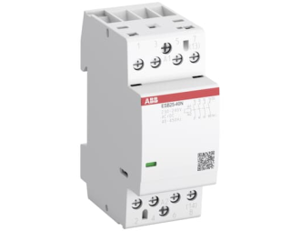 Stycznik ESB25-22N-04, 25A (AC-1/AC-7a), 9A (AC-3), 110V AC/DC, 2NO/2NC,