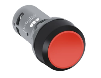 CP2-10R-10 przycisk bistabilny wklęsły 1NO czerwony,