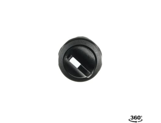 C2SS2-10B-20 przełącznik obrotowy 2-pozycyjny 2NO czarny,